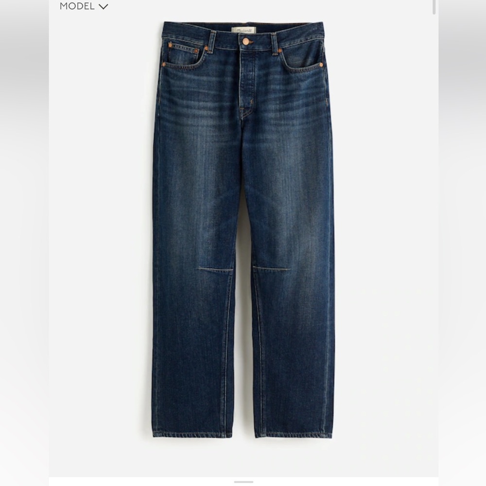 Madewell The Darted Barrel-Leg Jean: Softdrape Edition size 29 - Picture 2 of 5